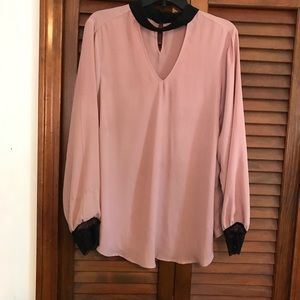 Blush Pink Choker Top